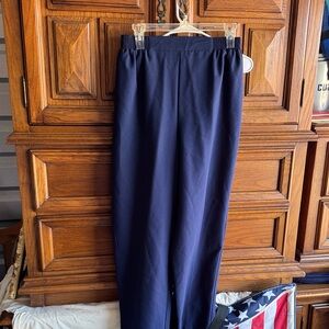 Classic Navy Straight Leg Women's Pants